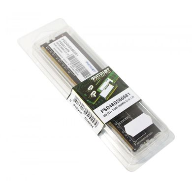 Пам'ять для ПК Patriot DDR4 2666 8GB (PSD48G266681)
