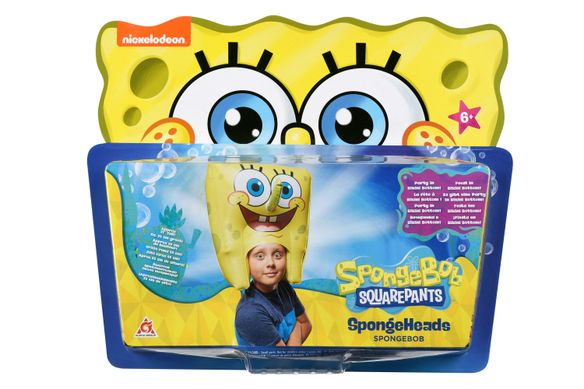 Игрушка-головной убор SpongeBob SpongeHeads SpongeBob (EU690601)