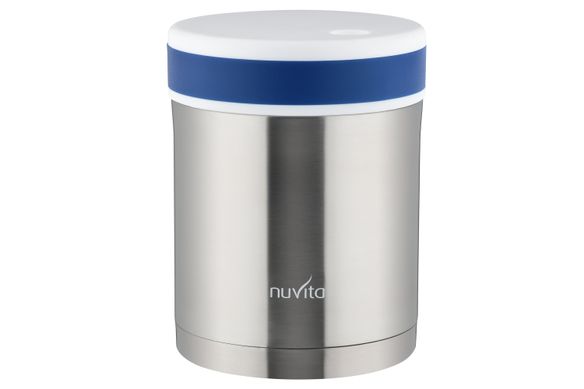 Термос (1 л) для дитячого харчування і 2 контейнера, Nuvita (NV1478Pro), Різнокольоровий