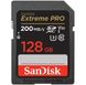 Карта памяти SanDisk SD 128GB C10 UHS-I U3 R200/W140MB/s Extreme Pro V30 (SDSDXXD-128G-GN4IN)