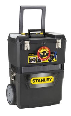 Ящик Stanley з колесами 47 x 298 x 619см Mobile Work Center 2 In 1 з органайзерами (1-93-968)