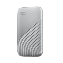 Портативный SSD USB 3.2 WD Passport 500GB R1050/W1000MB/s Silver (WDBAGF5000ASL-WESN)