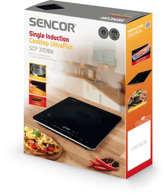 Настільна індукційна плита Sencor SCP3701BK