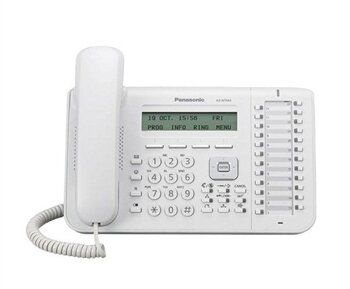 Дротовий IP-телефон Panasonic KX-NT543RU White для АТС Panasonic KX-TDE/NCP/NS (KX-NT543RU)