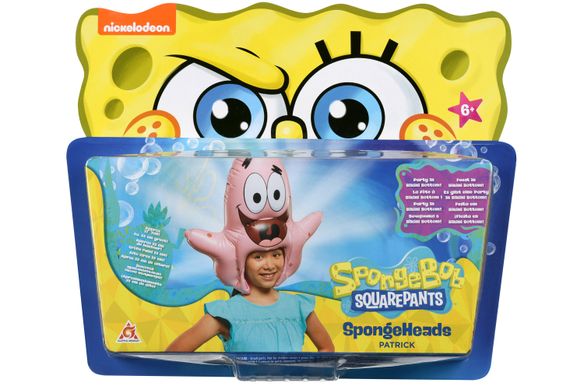 Игрушка-головной убор SpongeBob SpongeHeads Patrick (EU690602)