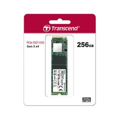 Накопичувач SSD Transcend M.2 256GB PCIe 3.0 MTE110 (TS256GMTE110S)