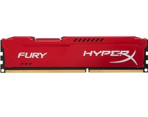 Память для ПК Kingston DDR3 1866 8GB 1.5V HyperX Fury Red (HX318C10FR/8)