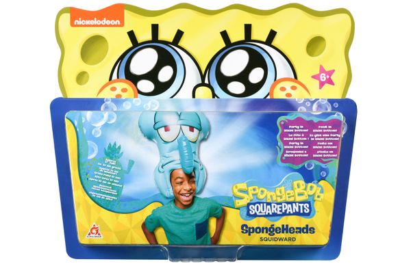Іграшка-головний убір SpongeBob SpongeHeads Squidward (EU690603)