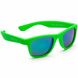 Дитячі сонцезахисні окуляри Koolsun неоново-зелені серії Wave (Розмір: 1+) (KS-WANG001)