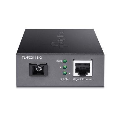 Медиаконвертер TP-LINK TL-FC311B-2 10/100/1000 WDM (TX 1310nm RX 1550nm) SM 2km SC (TL-FC311B-2)