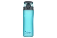Бутылка для воды Ardesto 600 мл, голубая, пластик (AR2205PB)