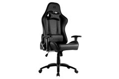 Ігрове крісло 2E GAMING Chair BUSHIDO Black/Black 2E-GC-BUS-BK
