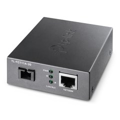 Медіаконвертер TP-LINK TL-FC111A-20 100Base-TX-100Base —FX WDM (TX 1550nm RX 1310nm) SM 20km SC (TL-FC111A-20)