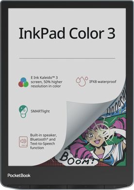 Электронная книга PocketBook 743K InkPad Color 3 Stormy Sea (PB743K3-1-CIS)