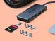 USB-хаб Transcend USB Type-C HUB 6 ports microSD/SD Black (TS-HUB5C)