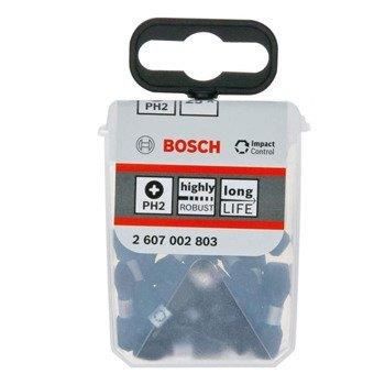 Біти Bosch Impact Control для ударного дриля РН2х25 25 шт (2.607.002.803)