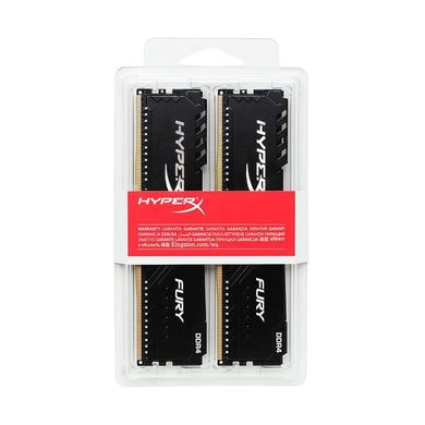Пам'ять для ПК Kingston DDR4 2400 16GB KIT (8GBx2) HyperX Black Fury (HX424C15FB3K2/16)