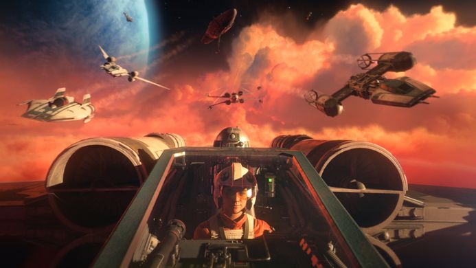 Гра для PS4 Star Wars: Squadrons Blu-Ray диск (1086559)
