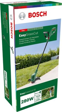 Триммер садовый Bosch EasyGrassCut 23 280Вт 23см 1.9кг (0.600.8C1.H01)