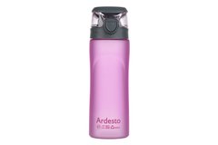Бутылка для воды Ardesto 600 мл, розовая ,пластик (AR2205PR)