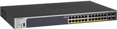 Коммутатор NETGEAR GS728TPPv2 24x1GE PoE+ (380Вт), 4xSFP, управляемый L2 (GS728TPP-200EUS)