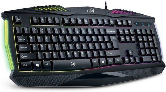 Клавіатура Genius Scorpion K220 USB Black Ukr (31310475104)