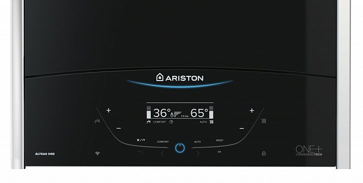 Котел газовий Ariston ALTEAS ONE+ NET 24 конденсаційний двоконтурний 24 кВт Wi-Fi (3301771)