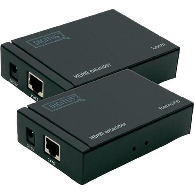 Подовжувач DIGITUS HDMI UTP 50m Black (DS-55100-1)