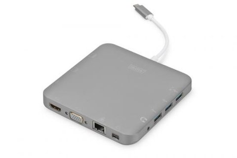 Док-станция DIGITUS USB-C 11 Port (DA-70876)