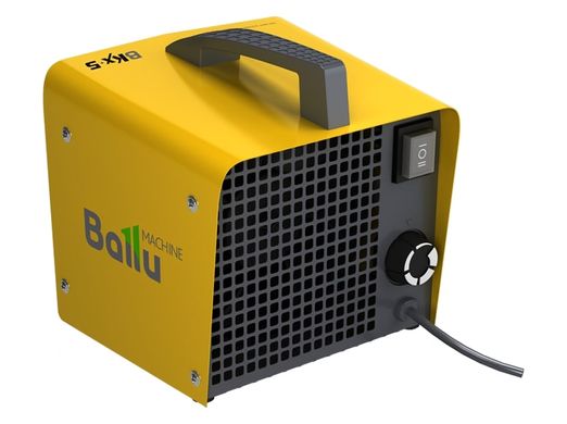 Обігрівач теплова гармата Ballu BKX-7 5000Вт, 60 м2, мех. керування, IP24, жовтий (BKX-7)