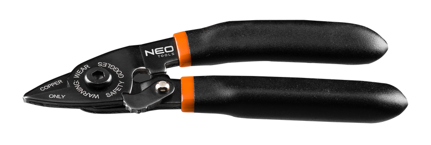 Кабелерез NEO, 140 мм, до 6 мм, прорезиненная рукоятка (01-522)