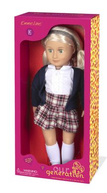 Лялька Our Generation 46 см Емельен в шкільній формі BD31148Z (BD31148Z)