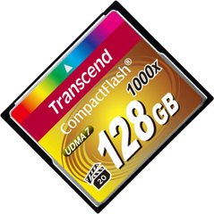 Карта пам'яті Transcend 128GB CF 1000X (TS128GCF1000)