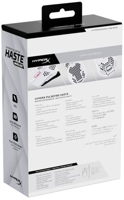 Мишь HyperX Pulsefire Haste WL, White (4P5D8AA)