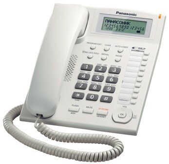 Провідний телефон Panasonic KX-TS2388UAW White (KX-TS2388UAW)