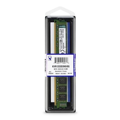 Пам'ять для ПК Kingston DDR3 8GB 1333 1.5 V (KVR1333D3N9/8G)