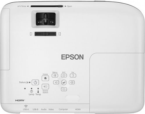 Проектор Epson EB-X51 (3LCD, XGA, 3800 lm) (V11H976040)