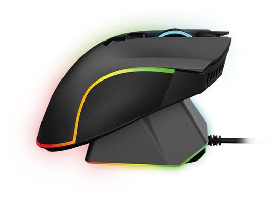 Миша ігрова 2E Gaming MG340 WL RGB USB Black (2E-MG340UB-WL)