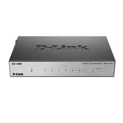 Комутатор D-Link DES-1008D 8xFE, Некерований (DES-1008D)