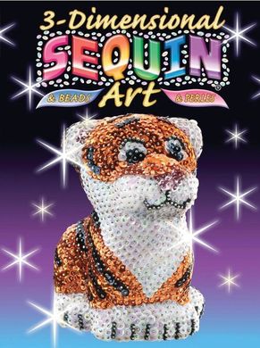 Набор для творчества Sequin Art 3D Tiger SA1122