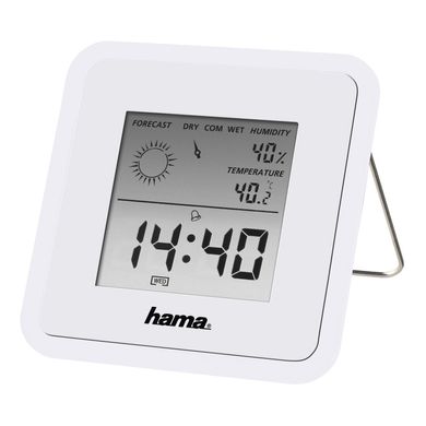 Термометр/гігрометр Hama TH-50 White (00186371)