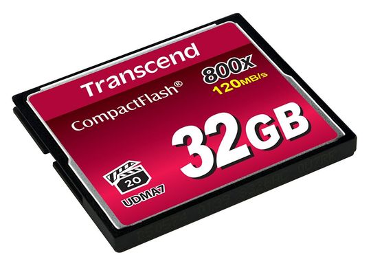 Карта памяти Transcend 32GB CF 800X (TS32GCF800)