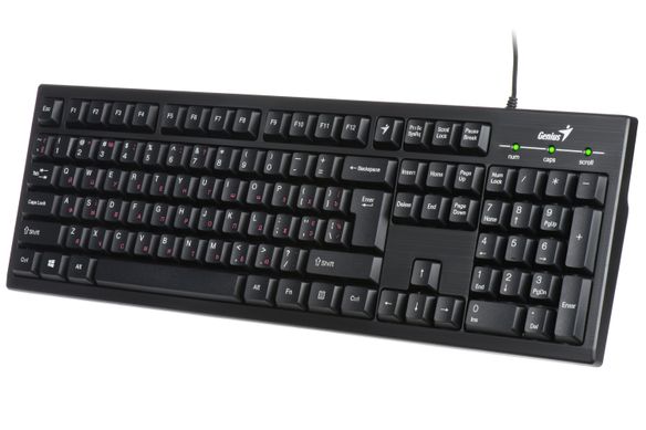 Клавиатура Genius Smart KB-101 USB Black Ukr (31300006410)