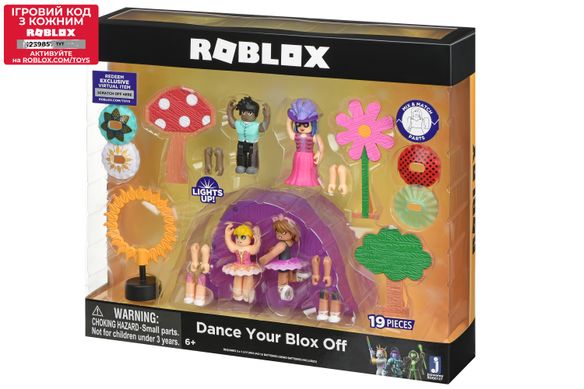 Игровая коллекционная фигурка Jazwares Roblox Feature Environmental Set Dance Your Blox Off W3 (ROG0127)