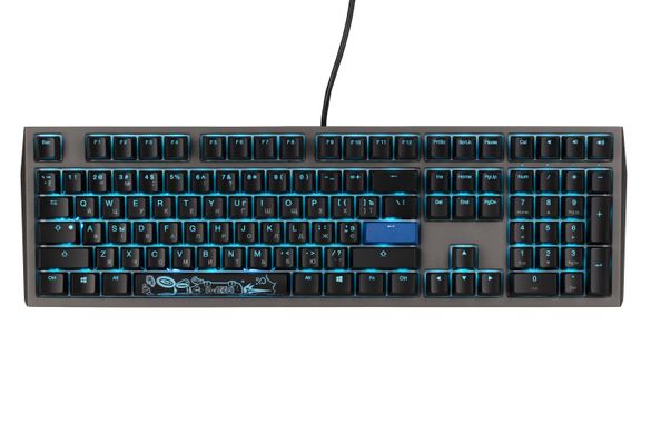 Клавіатура Ducky Shine 7 , Cherry Speed Silver, RGB LED, Grey-Black (DKSH1808ST-PURALAHT1)