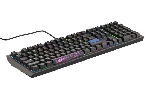Клавиатура Ducky Shine 7 , Cherry Speed Silver, RGB LED, Grey-Black (DKSH1808ST-PURALAHT1)