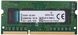 Память для ноутбука Kingston DDR3 1600 2GB SO-DIMM 1.5V (KVR16S11S6/2)