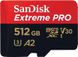Карта памяти microSD 512GB SanDisk C10 UHS-I U3 R200/W140MB/s Extreme Pro V30 + SD (SDSQXCD-512G-GN6MA)