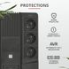 ДБЖ Trust Maxxon 800VA UPS with 6 standard wall power outlets BLACK (23326_TRUST)