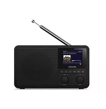 Радиочасы Philips TAPR802 3W, Spotify, LCD 2.4", FM/DAB+, Wireless (TAPR802/12)